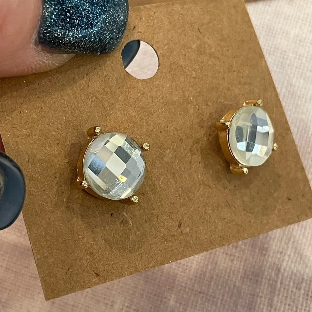 💐5/25 3 pair lot bundle vintage shell glass bead faux pearl dangle drop earring